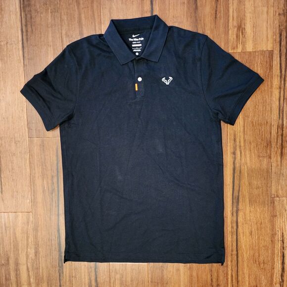 Nike The Nike Polo Rafa Slim Fit Shirt Men’s L White DD8532-010 Dri-Fit Nadal - Picture 2 of 5